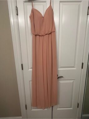 Kennedy Blue Peach Bridesmaid Dress • Size 10